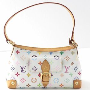 Louis Vuitton Eliza Monogram Coated Canvas White Multi
